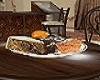 ^Plate with pastries