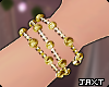 🌀 Pearl Bracelet Gold