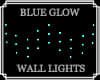 Blue Glow Wall Lights