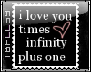 Luv times infinity Stamp