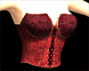 Red Brocade Corset