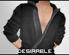 D| Male Sweater Black