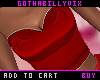 Red CorsetTop