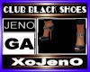 CLUB BLACK SHOES