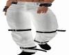 llzM White Leather Pants