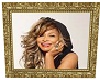 Tina Turner gold Frame