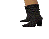 Snakeskin Calf Boots 10