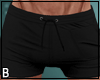 Black Beach Shorts