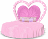 Round Pink Bed