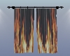 *Fire Animated Curtains