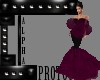 AO~ Wine Designer Gown