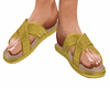 BR Men Slides in Yellow