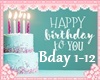 J! Happy Birthday Song