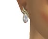 Diamond Earrings/Pearl