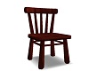 Red Mahogany Wood Chair