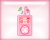 Pink Ipod Sticker