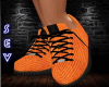 SEV Orange sport shoes