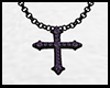 Amethyst Cross Necklace