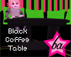 (BA) Black Coffee Table