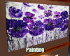 Purple Flowers  Paniting
