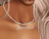 Blessed Necklace Silver