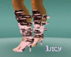 JUICY CANDY PINK BOOTS