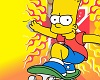Bart Simpson Rug 1