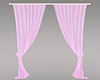 A~Sheer Pink Curtains