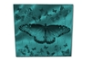 Teal Butterfly Rug