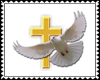 Holy Spirit Cross Stamp