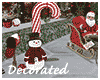 Christmas Shops Decorate
