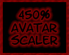м| 450% Avatar Scaler