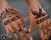 hands tatto