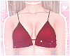 F. Frilly Bikini Red