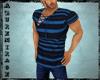 ^AZ^Blue Stripe Shirt