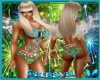 Carnaval bikini blue 