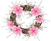 Pink Floral Wreath