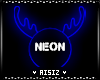!A! Neon Glow Antlers 6