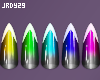 <J> Pride Glow Nails