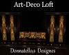 art-deco wardrobe setta