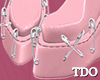 Pins Pink Boots