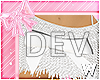 w. dev fur bow skirt