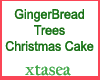 Cookie Trees Xmas Cake