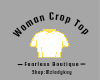 White Dope Gemini Crop