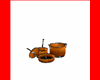 Copper Pots & Pan