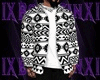 B/W Tribal Print Jacket