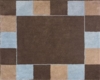 Blue and Brown Rug