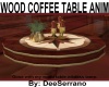 WOOD COFFEE TABLE ANIM