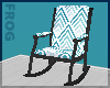 ツ Geo Blue Chair