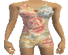 Floral Short Sun Suit